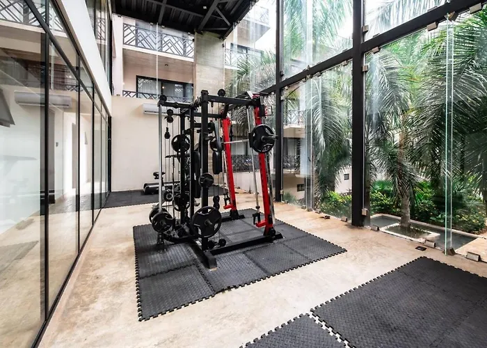 Apartment Retreat Pool Gym & Great Location Tulum