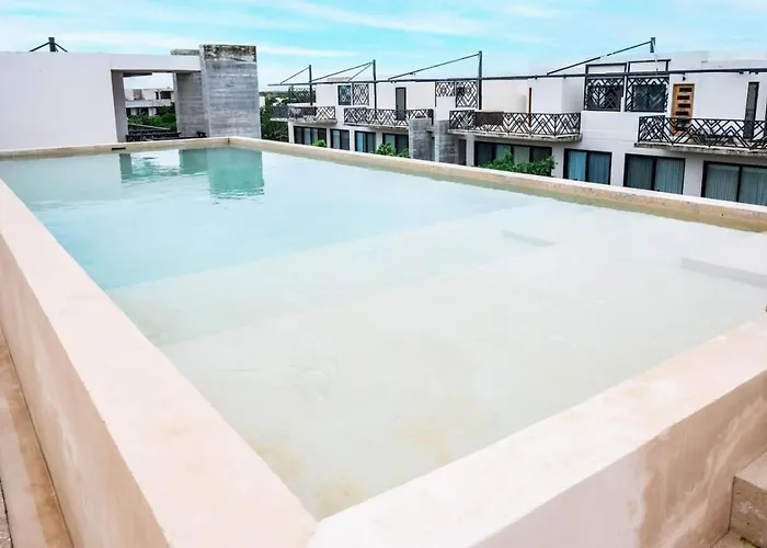 Apartment Retreat Pool Gym & Great Location Tulum
